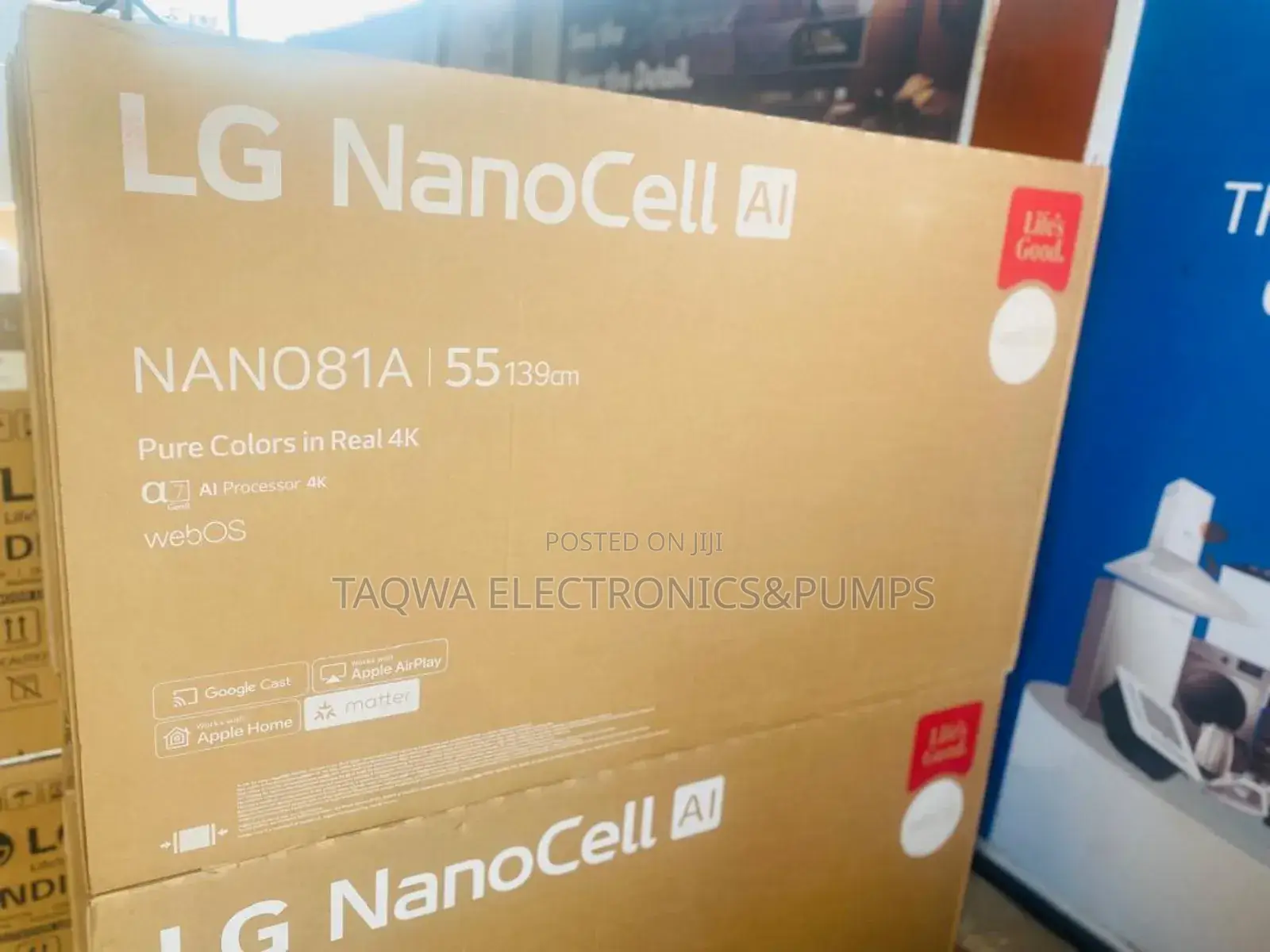  Uhd Lg 55" Nano81a3a Nanocell Tv