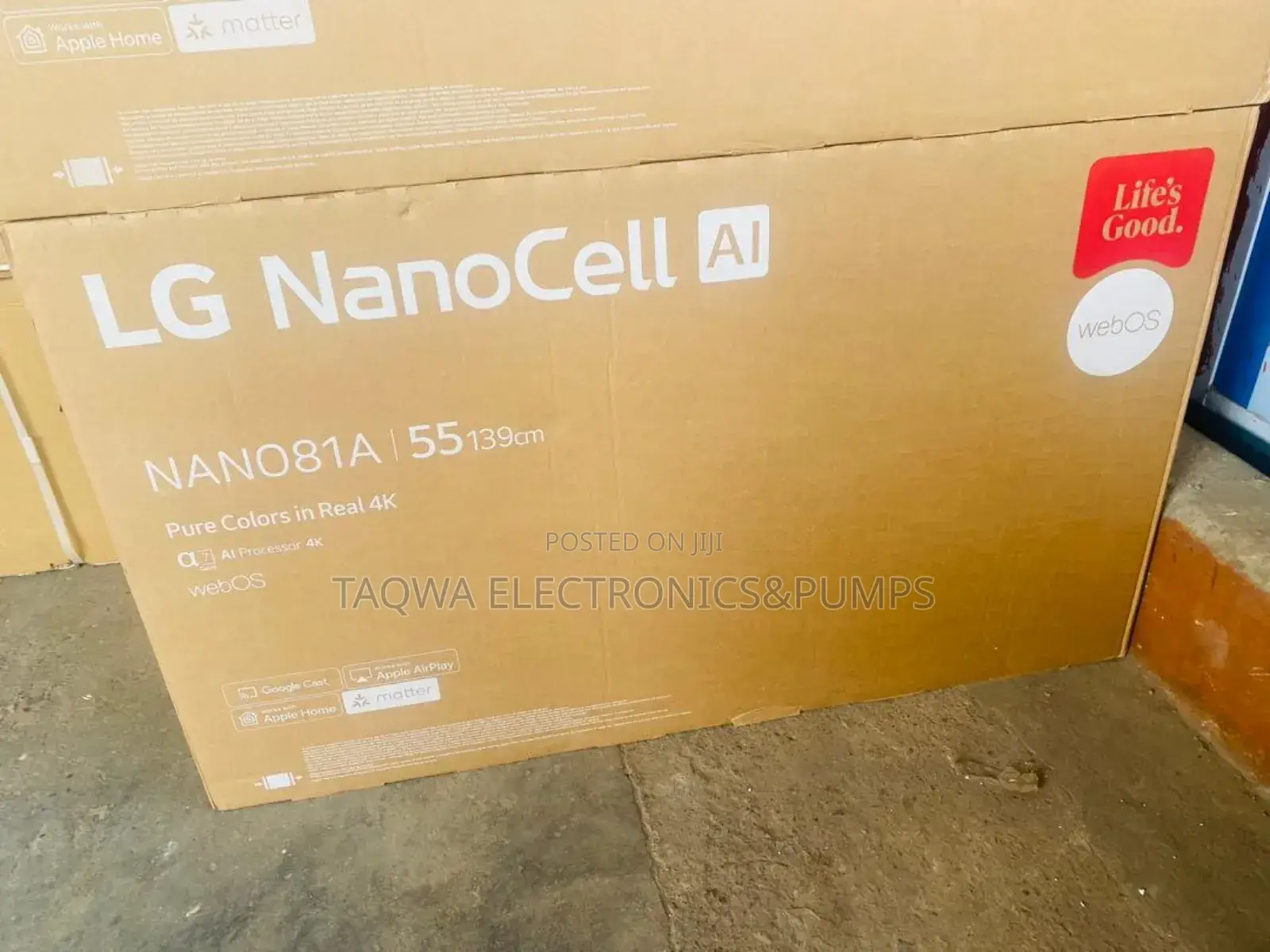  Uhd Lg 55" Nano81a3a Nanocell Tv