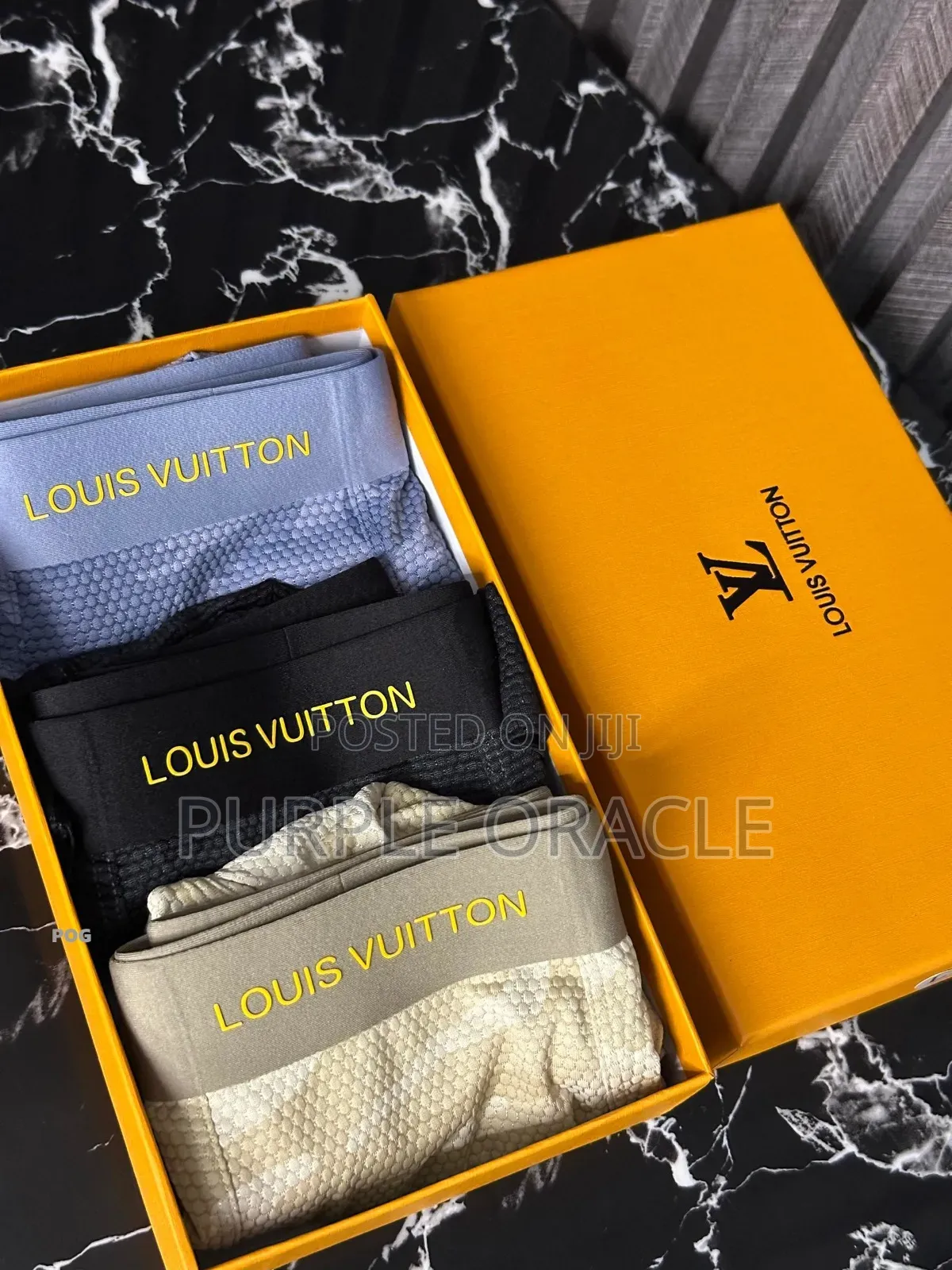 Three-pack Of Louis Vuitton Men's Boxer Briefs.
