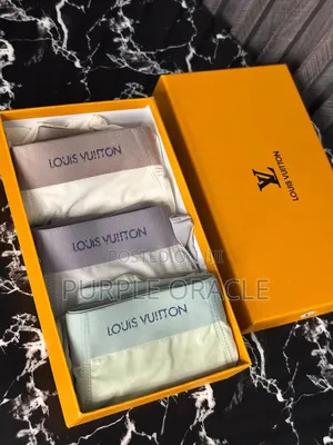 Three-pack Of Louis Vuitton Men's Boxer Briefs.