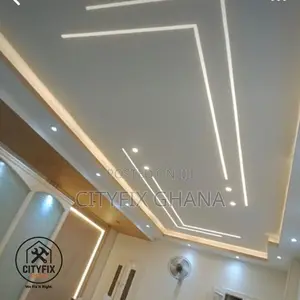 Pop Ceiling Painting – Neat and Quality Work