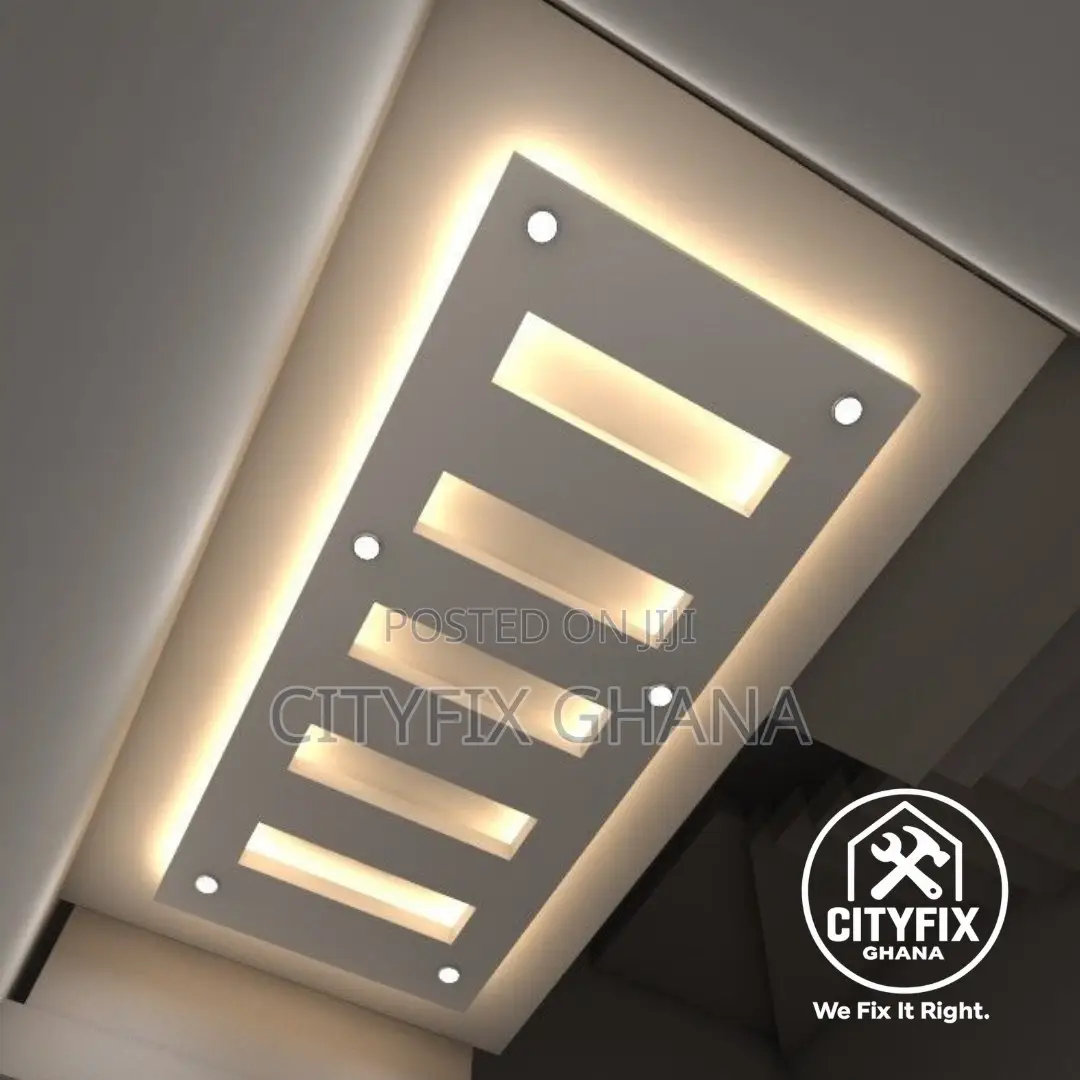 Pop Ceiling Painting – Neat and Quality Work