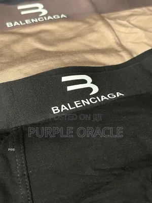 Three Set of Balenciaga Boxer Briefs in Various Colors.
