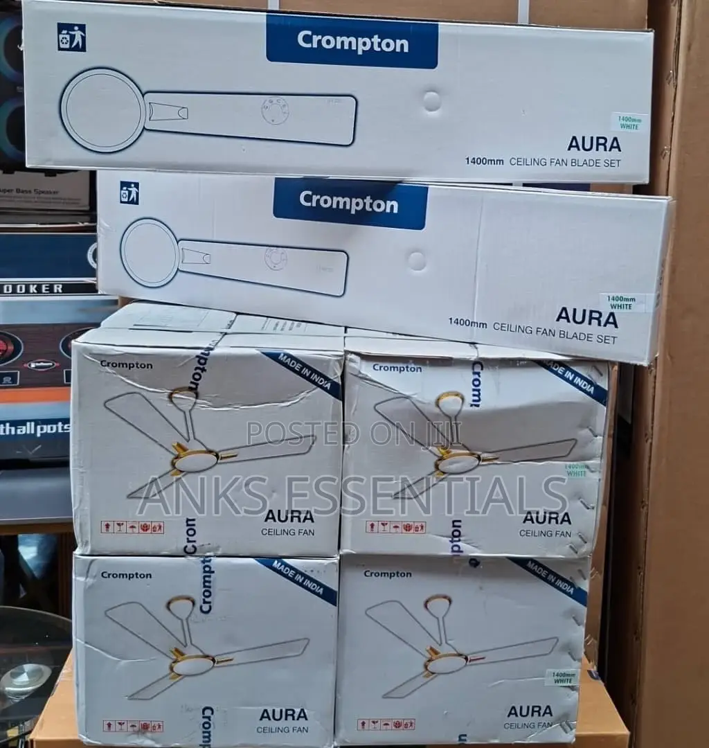 Crompton Aura Fan – Powerful Airflow Quiet Motor