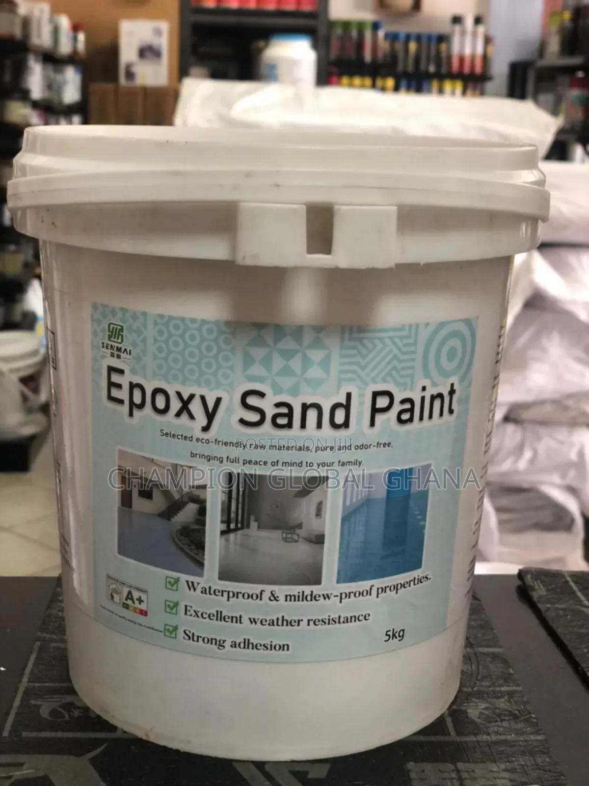 Epoxy Sand Mortar Self Levelling Floor Paint