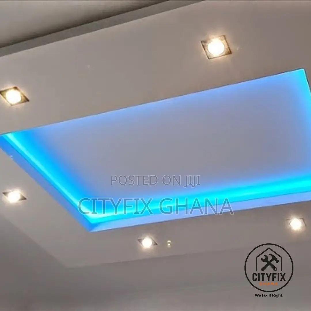 Pop Ceiling Painting – Neat and Quality Work