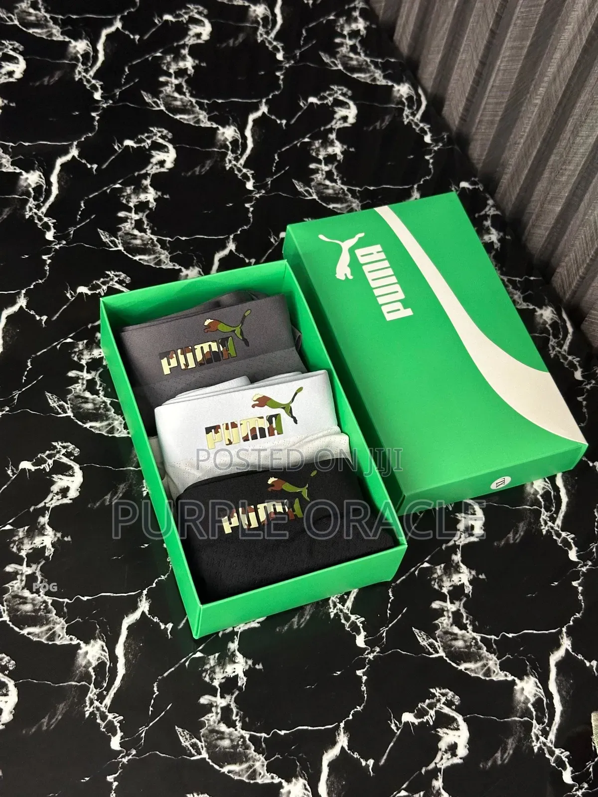 Puma 3-pack Of Men's Boxer Briefs.