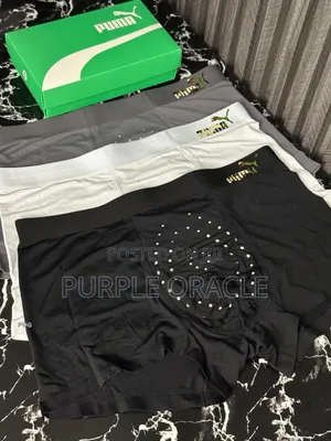 Puma 3-pack Of Men's Boxer Briefs.