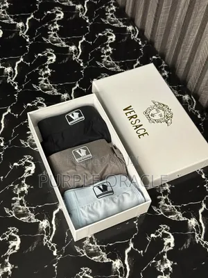 Three-pack Of Versace Logo Band Boxer