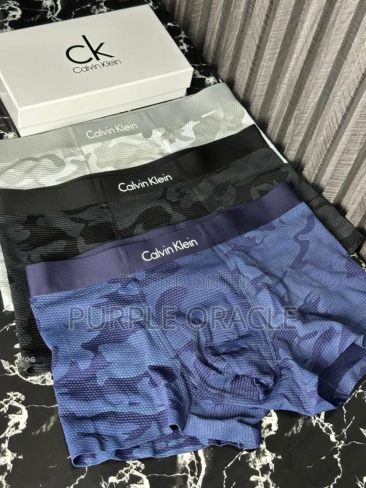 3 Pack of Calvin Klein Men's Boxer Briefs