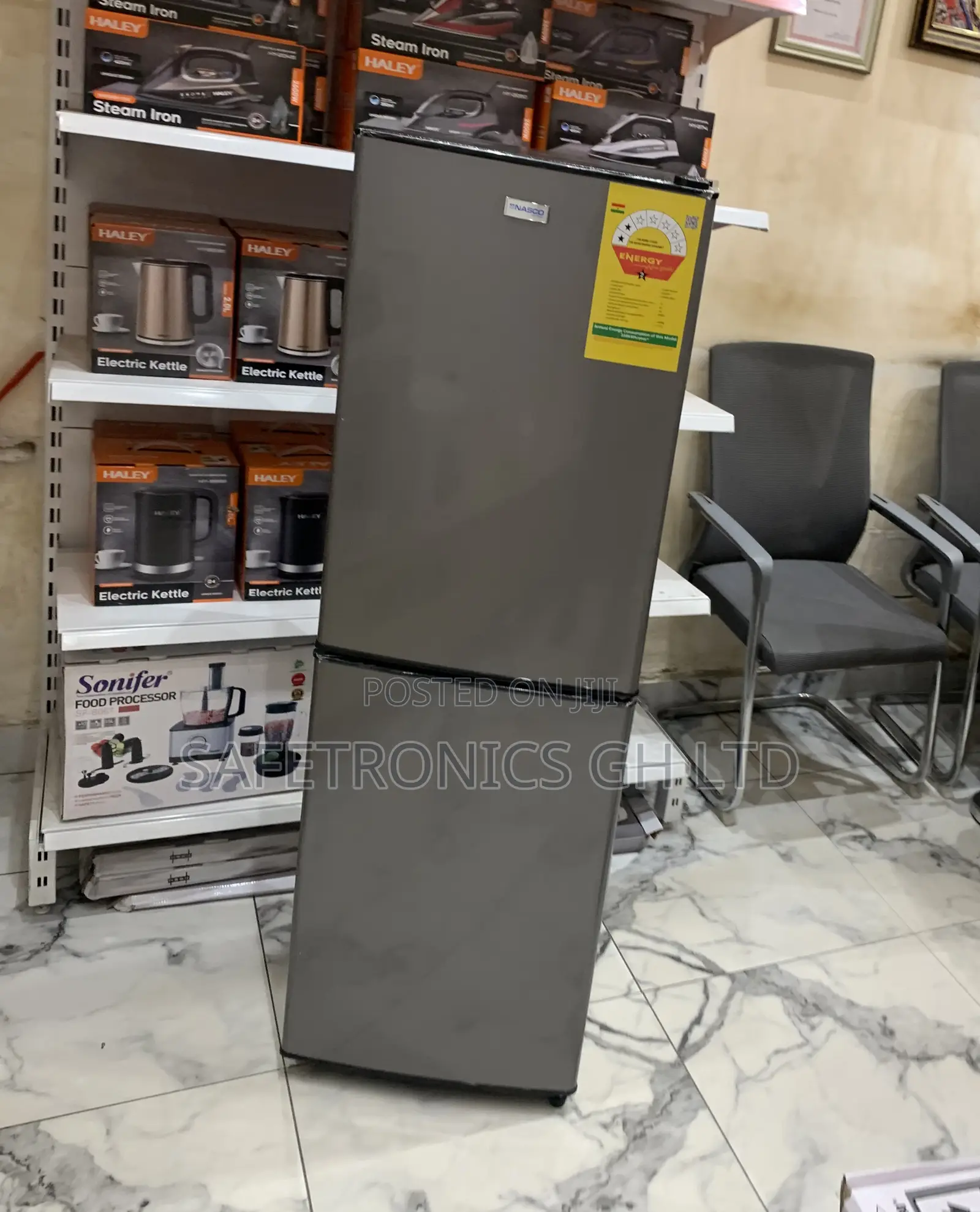 Reliable and Efficient Dark Grey Nasd2-20fl 158 Liters Nasco Fridge