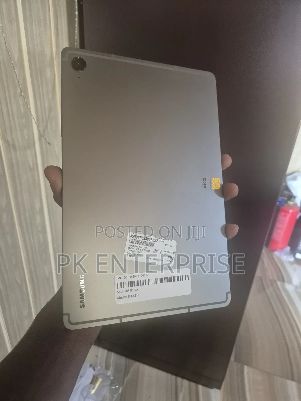 New Samsung Galaxy Tab S9 FE 128 GB Gray