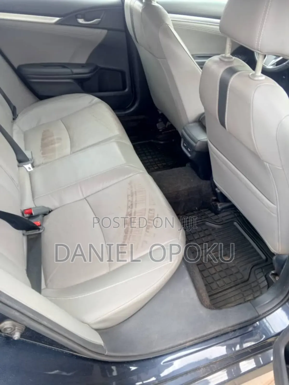 Honda Civic Touring 4dr Sedan (1.5L 4cyl) 2017 Black
