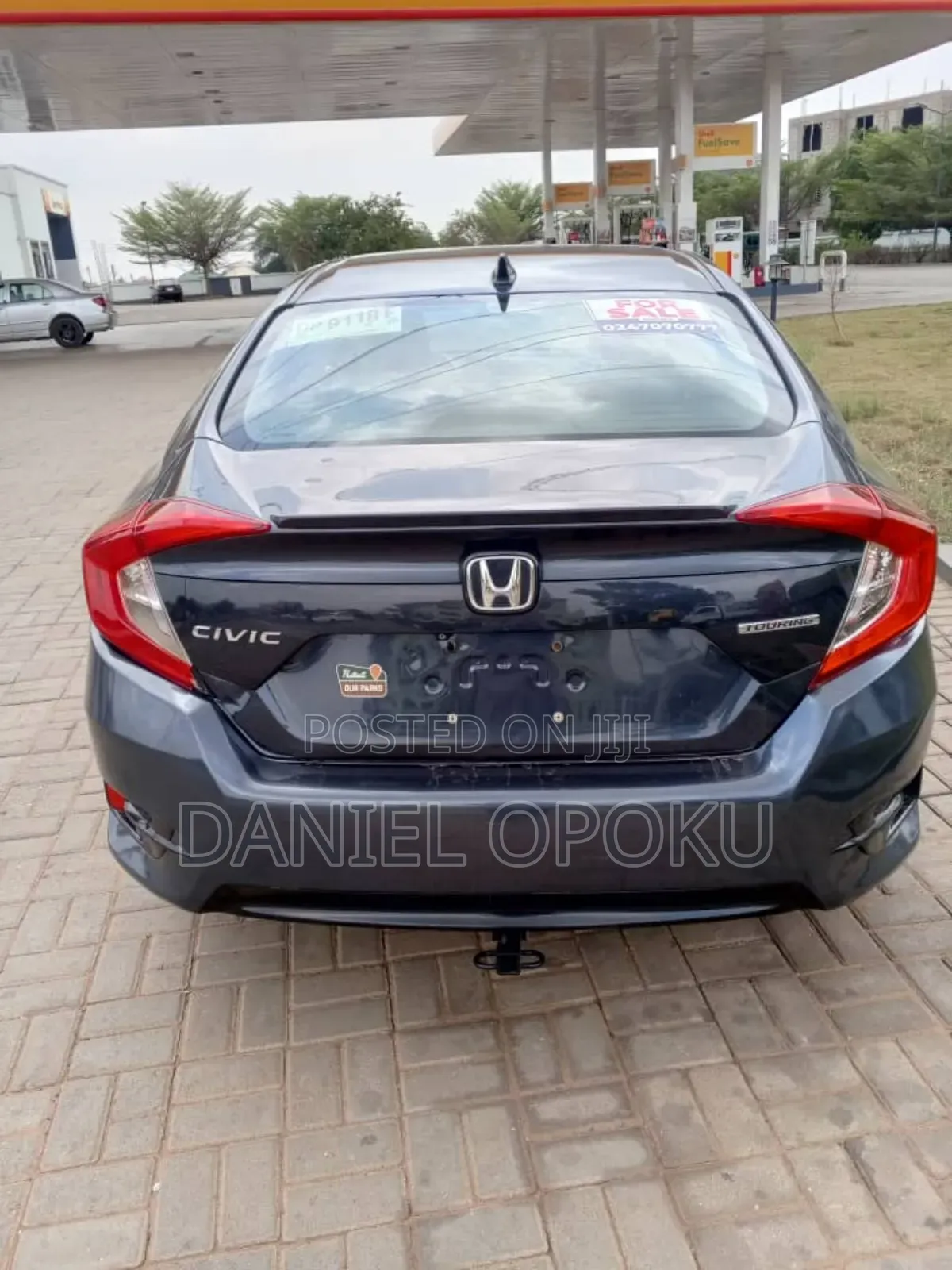 Honda Civic Touring 4dr Sedan (1.5L 4cyl) 2017 Black