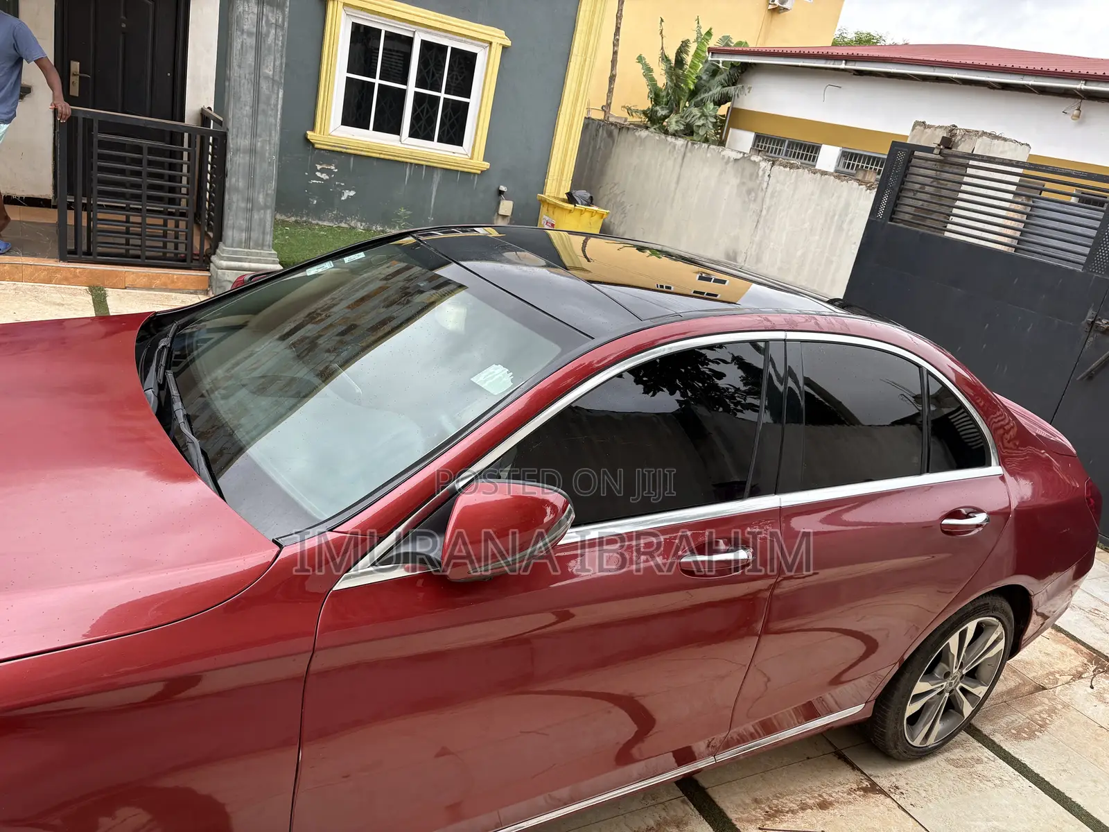 Mercedes-Benz C300 Base Sedan RWD (2.0L 4cyl 7A) 2017 Red