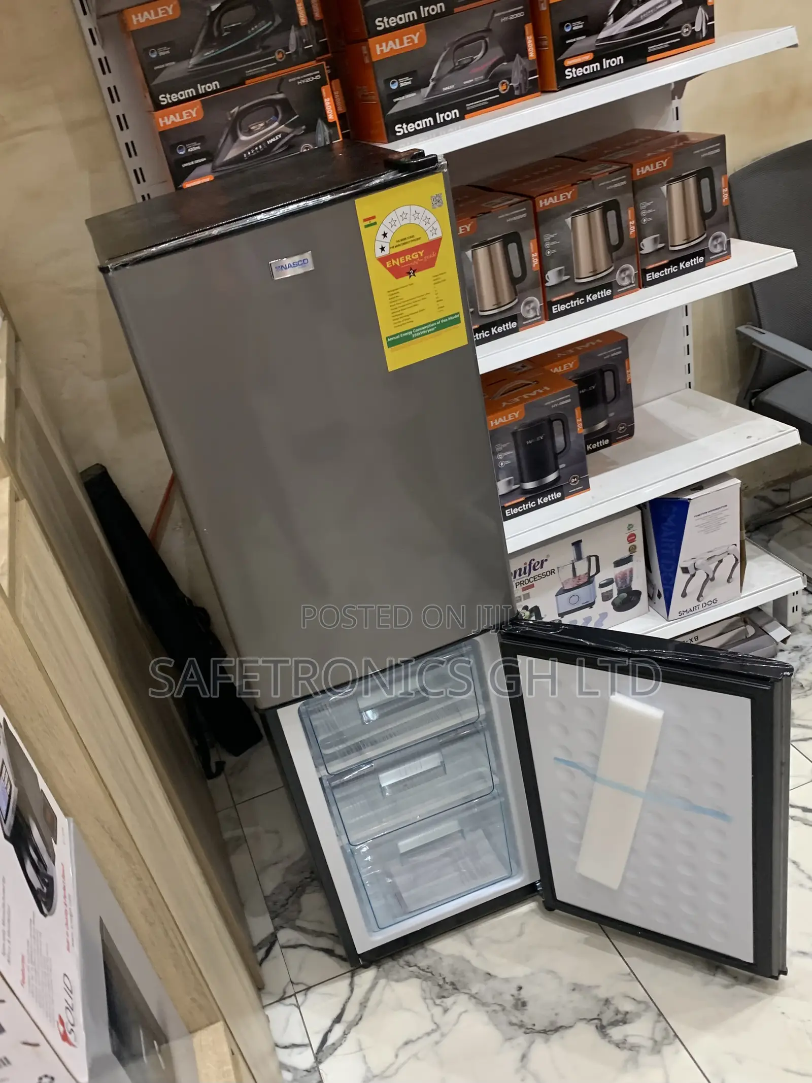 Lastest Best Nasd2-20fl Dark Grey 158 Liters Electric Fridge