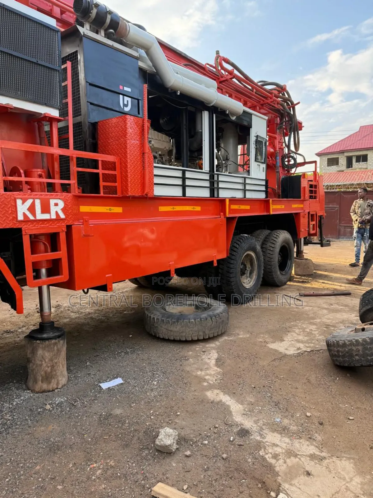 Blue Kiosk Borehole Drilling