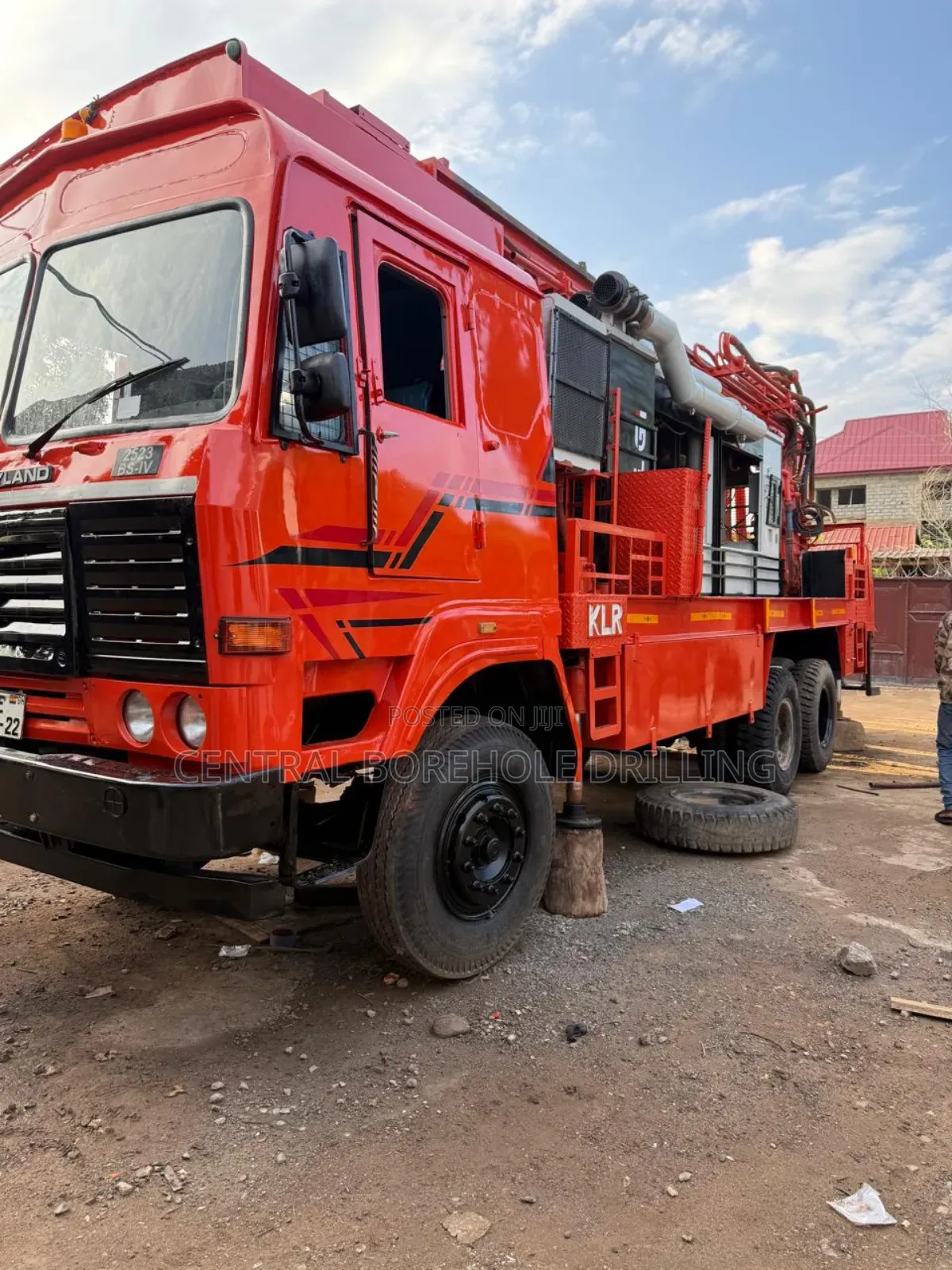 Blue Kiosk Borehole Drilling