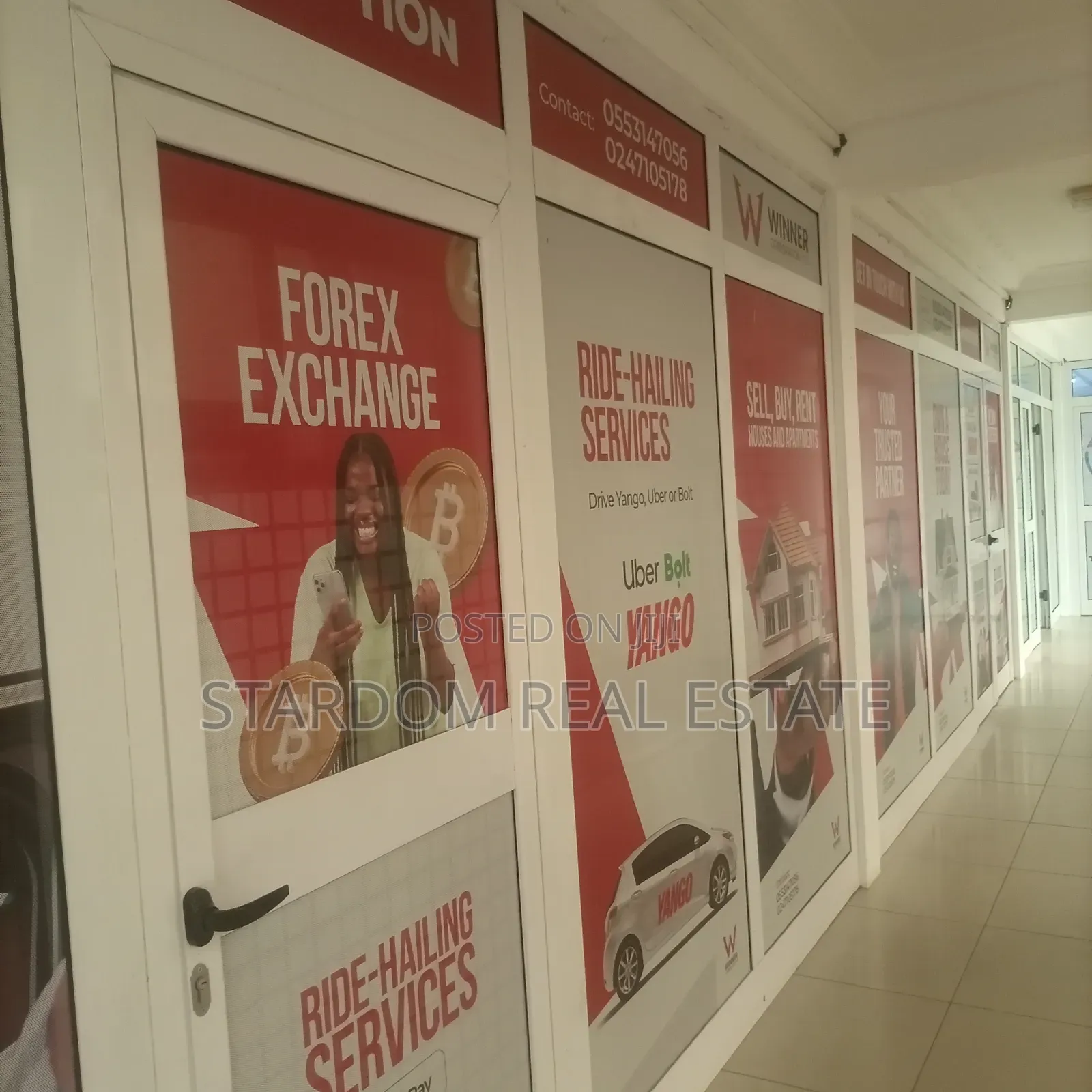 Spacious Office Space for Rent – Spintex Road, Shell Signboard.