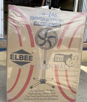 Elbee Electric Standing Fan – Strong Wind