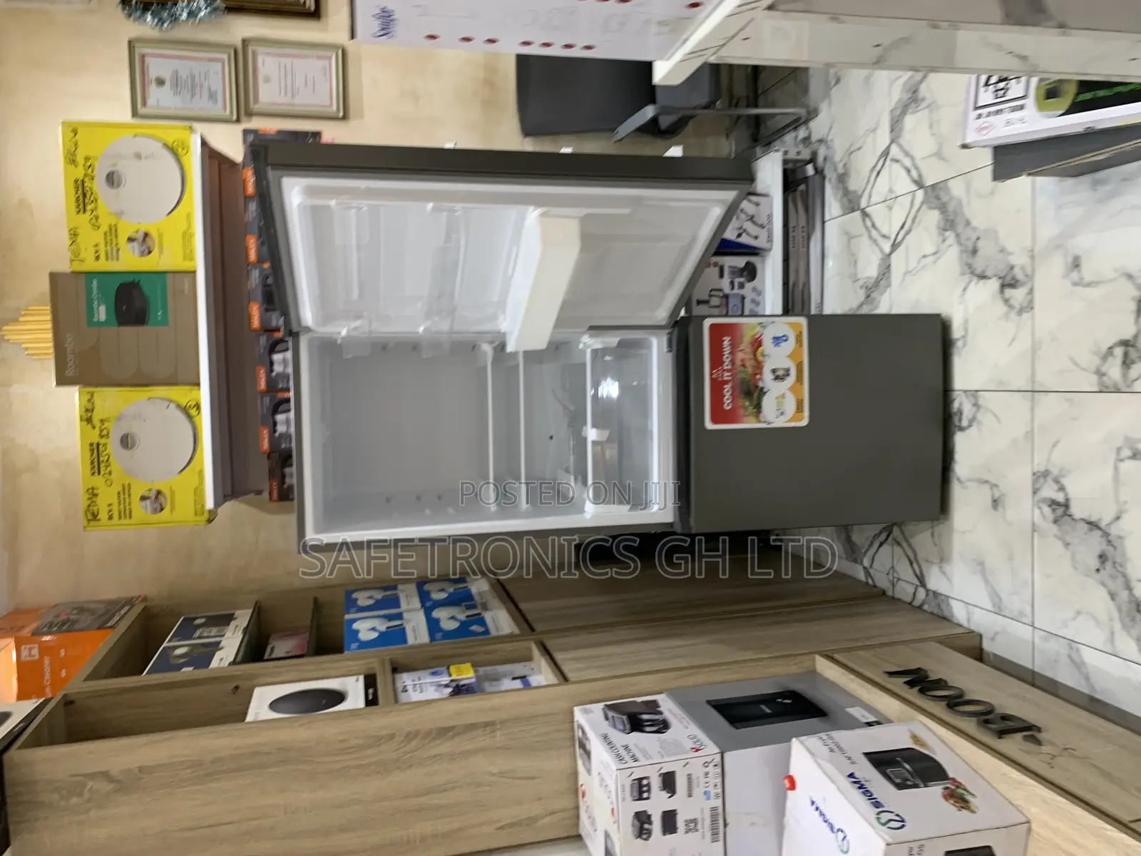 Check Out 300 Liters Bottom Mount Zara-40bwd Dispenser Fridge