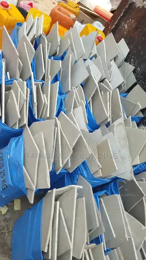 Broken Tiles in Sack