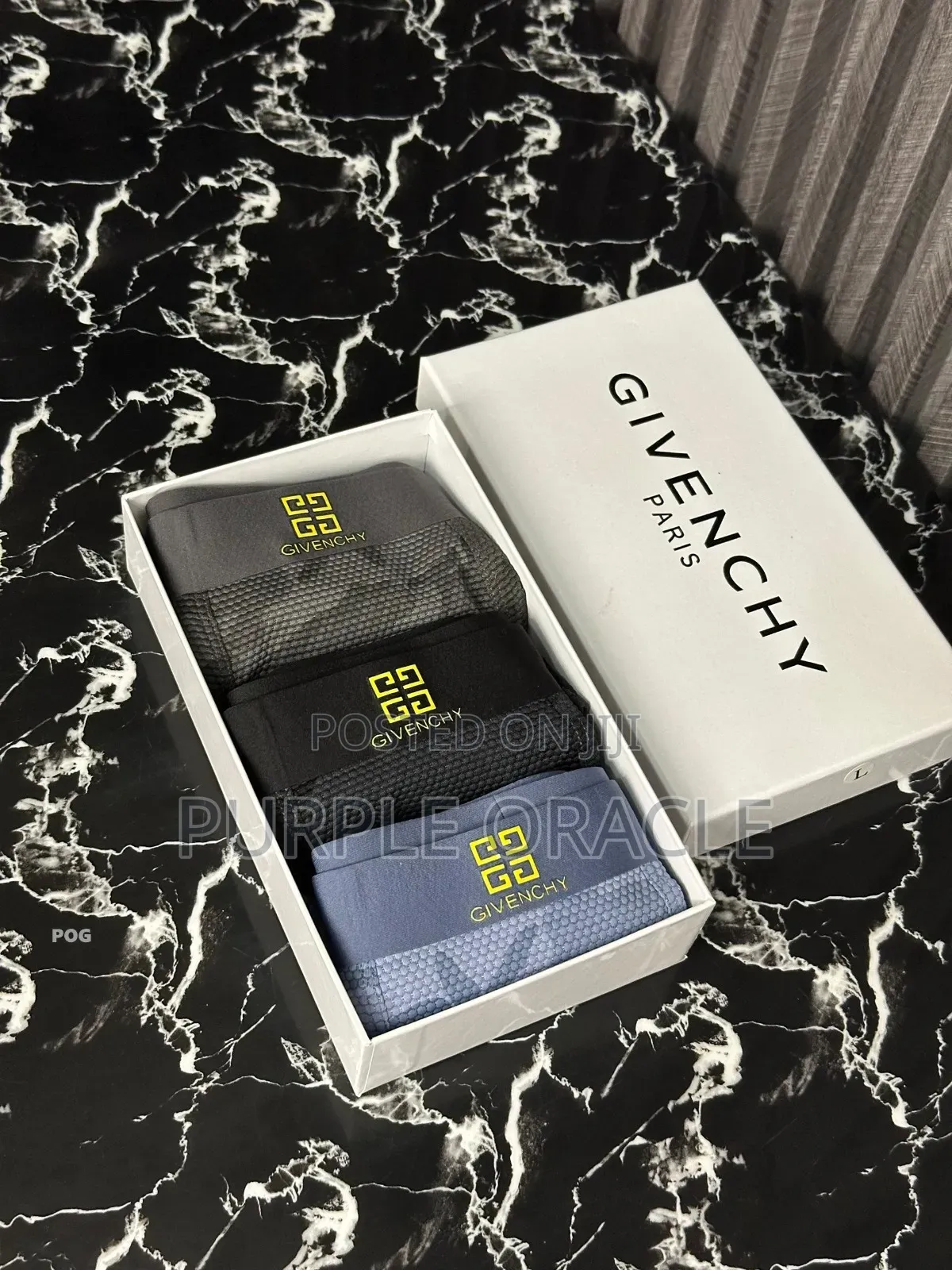 Three-Pieces of Givenchy Men's Boxer Briefs.