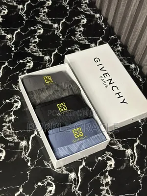 Three-Pieces of Givenchy Men's Boxer Briefs.