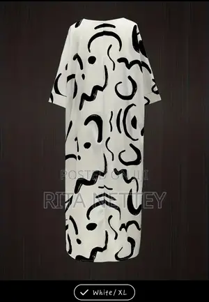 Directional 2pcs Set With Abstract Print