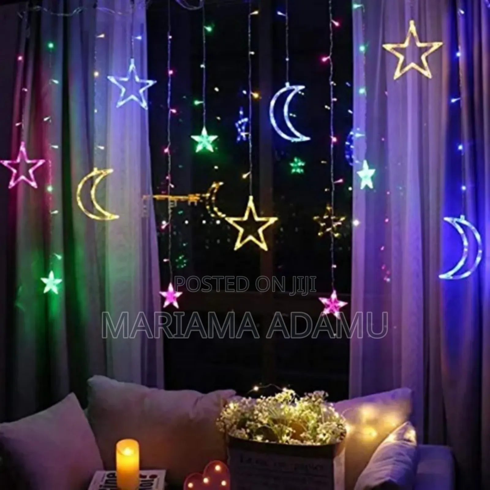 Solar Moon Stars Light With Remote Control