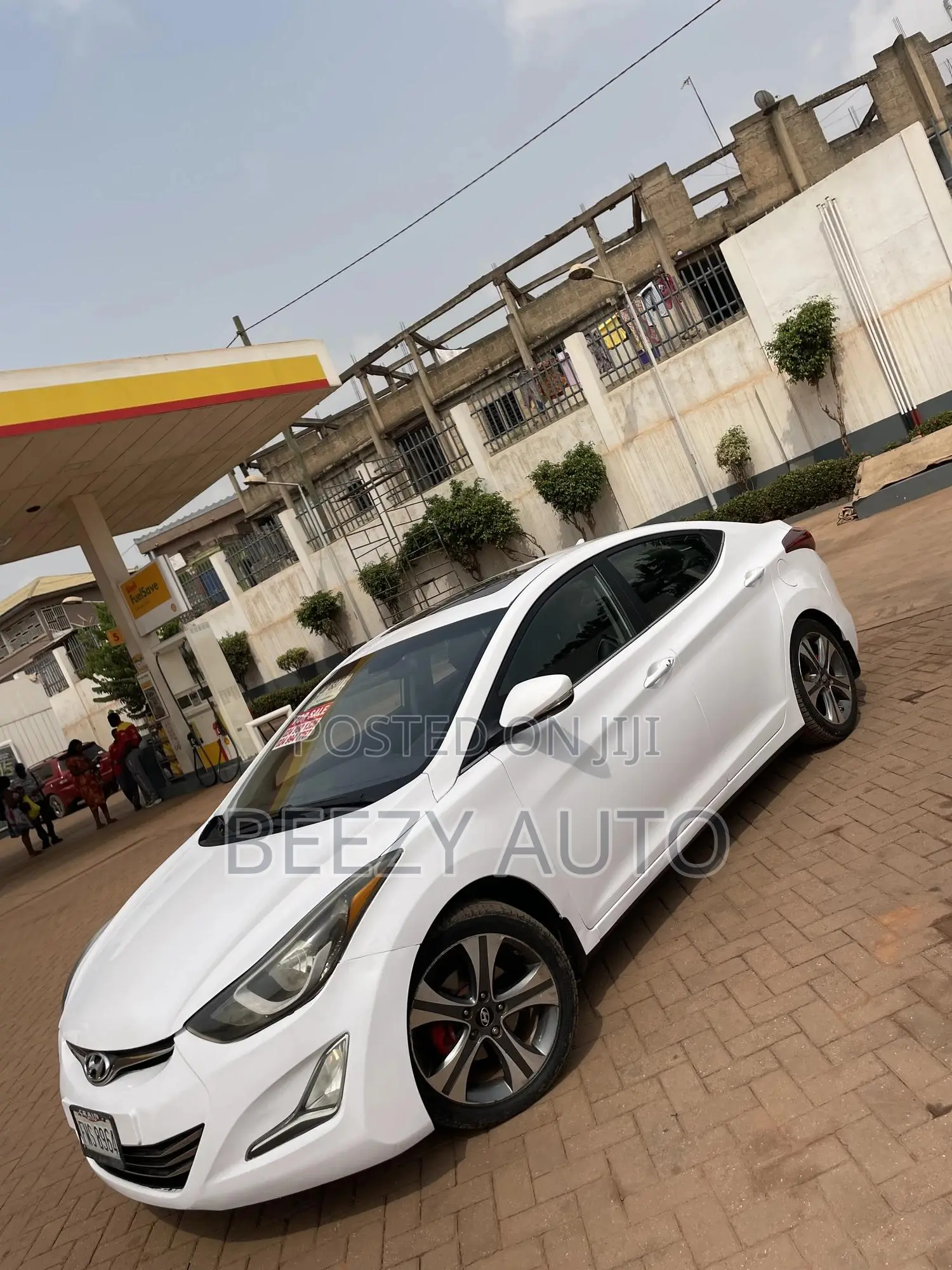 Hyundai Elantra Limited 4dr Sedan (1.8L 4cyl 6A) 2015 White