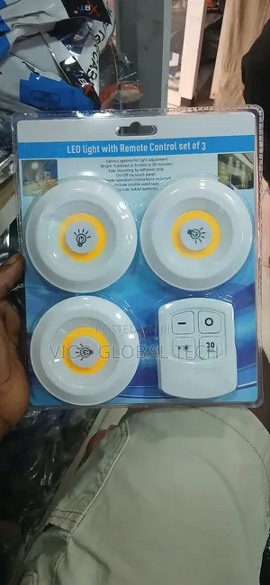 Led Light With Remote 3set