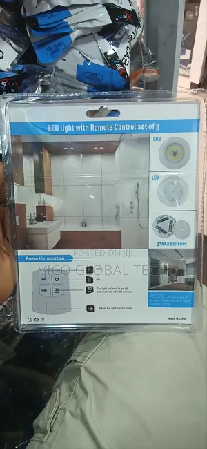 Led Light With Remote 3set