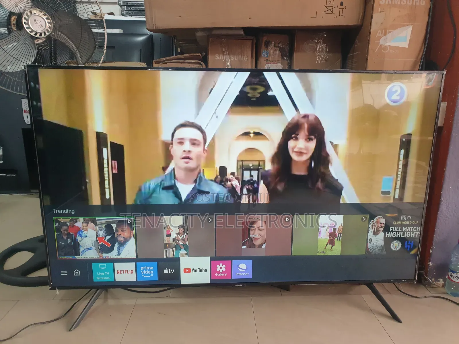 Samsung Crystal Uhd 55 " Smart Tv
