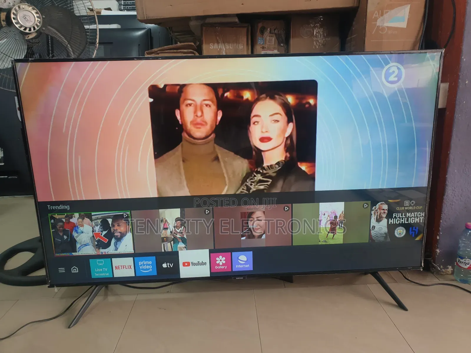 Samsung Crystal Uhd 55 " Smart Tv