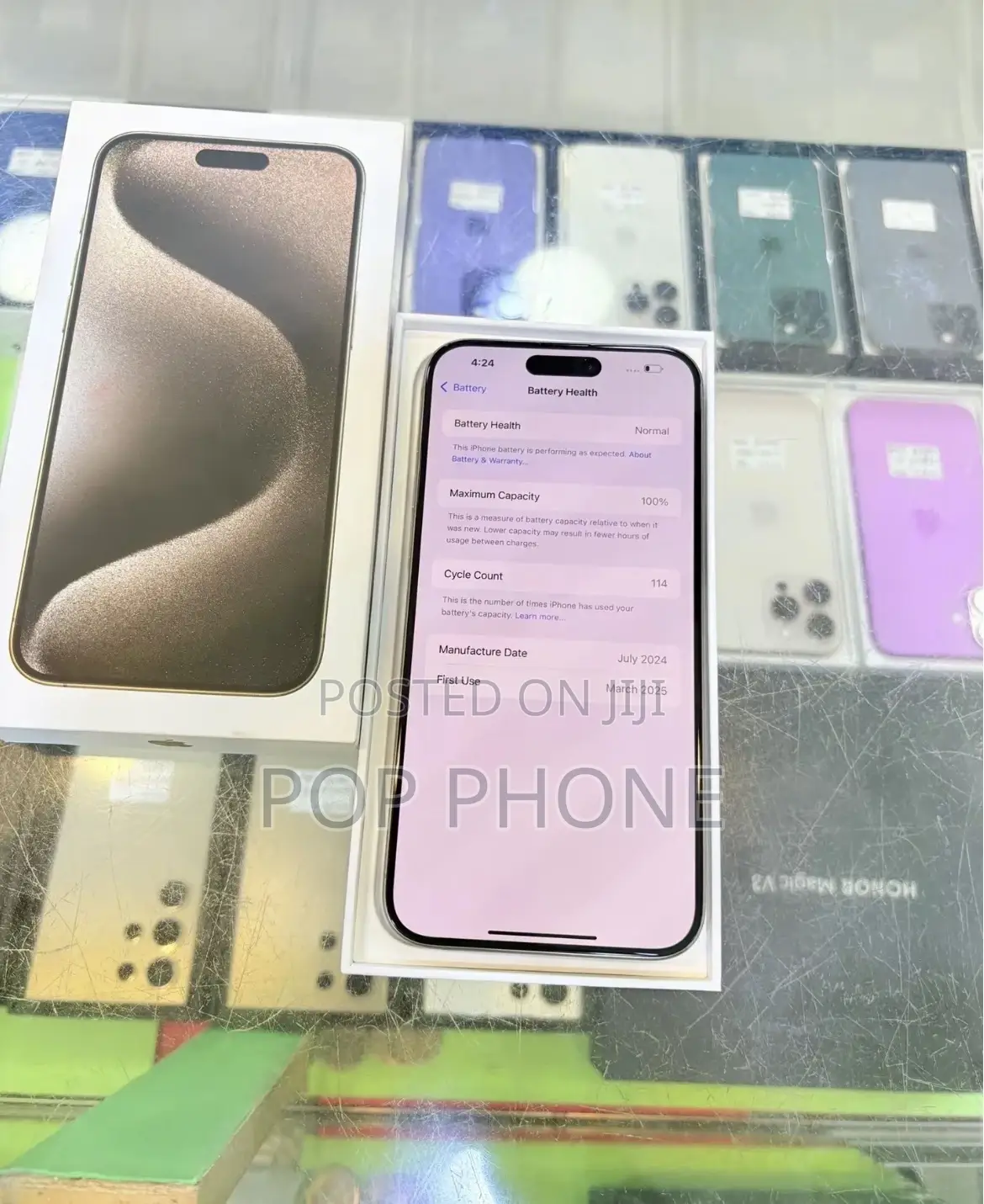 Apple iPhone 15 Pro Max 256 GB Silver