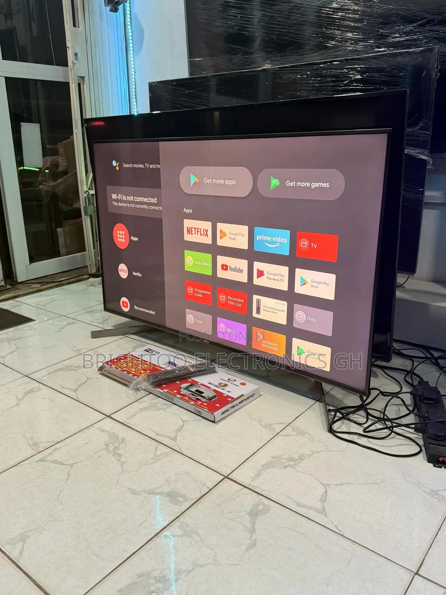 50inches Full Digital Satellite Android Ultra Hd Led Smart Sony Tv