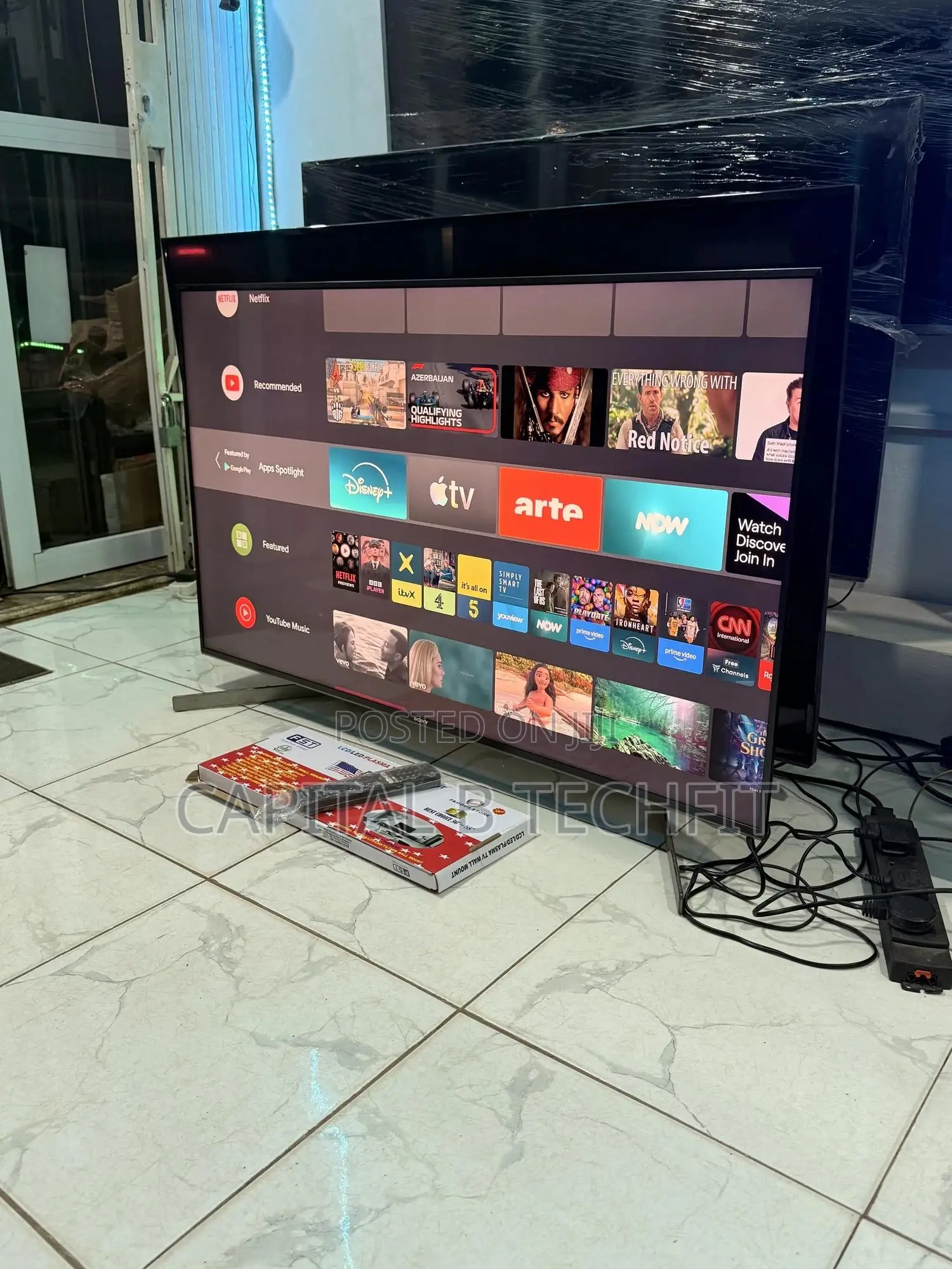 50inches Full Digital Satellite Android Ultra Hd Led Smart Sony TV