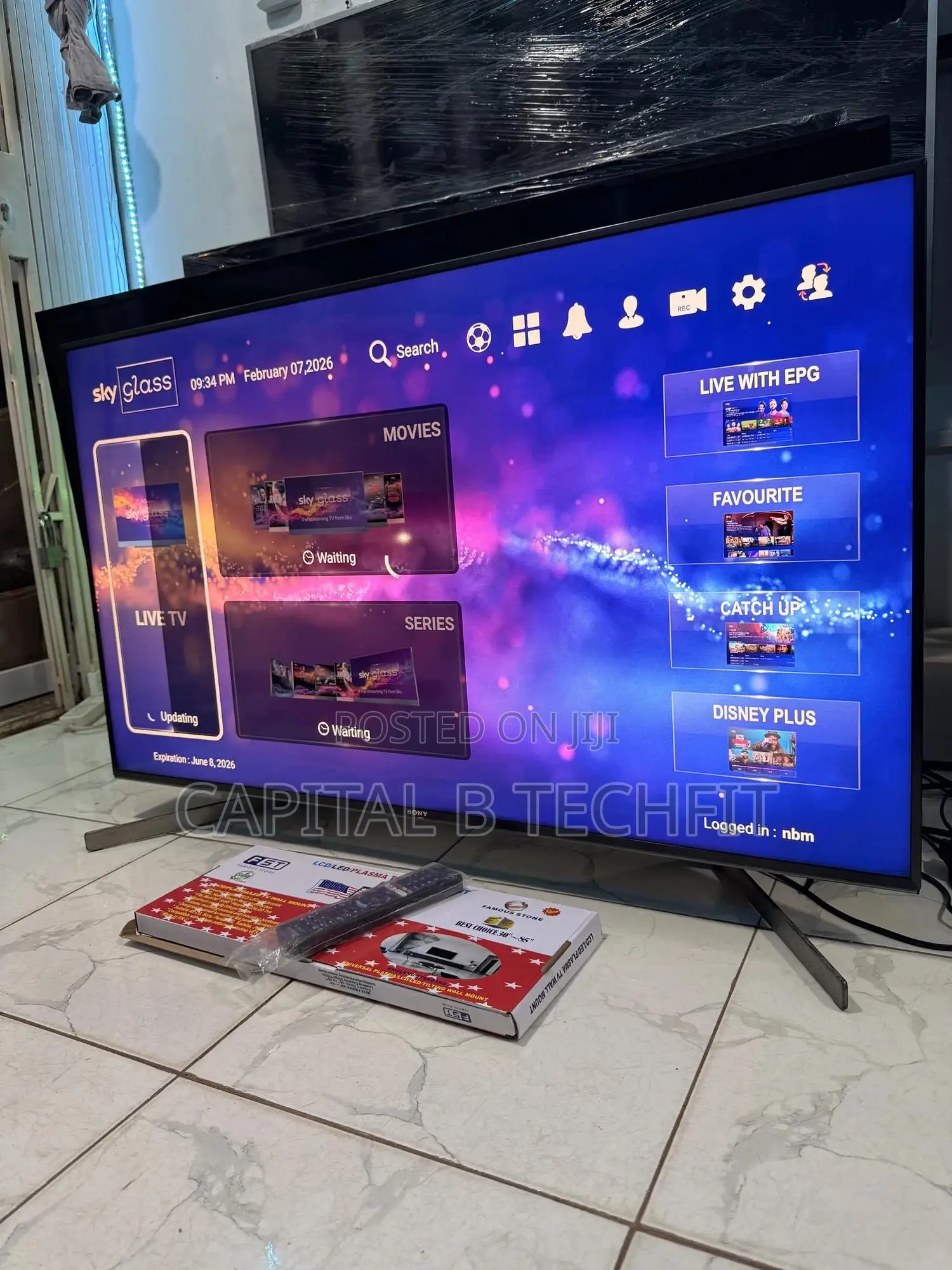 50inches Full Digital Satellite Android Ultra Hd Led Smart Sony TV