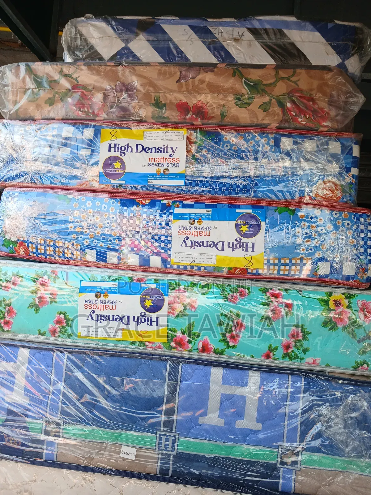 High Density Sleep Well Comfortably Mattress.