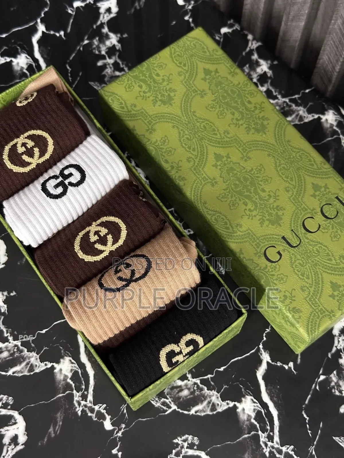 5-pack Assortment Of Gucci Gg Cotton Socks
