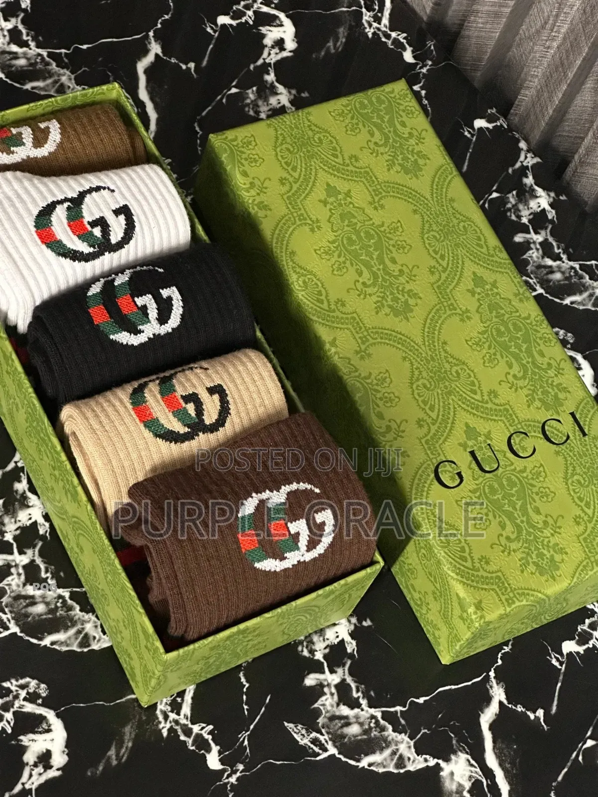 5-pack Assortment Of Gucci Gg Cotton Socks