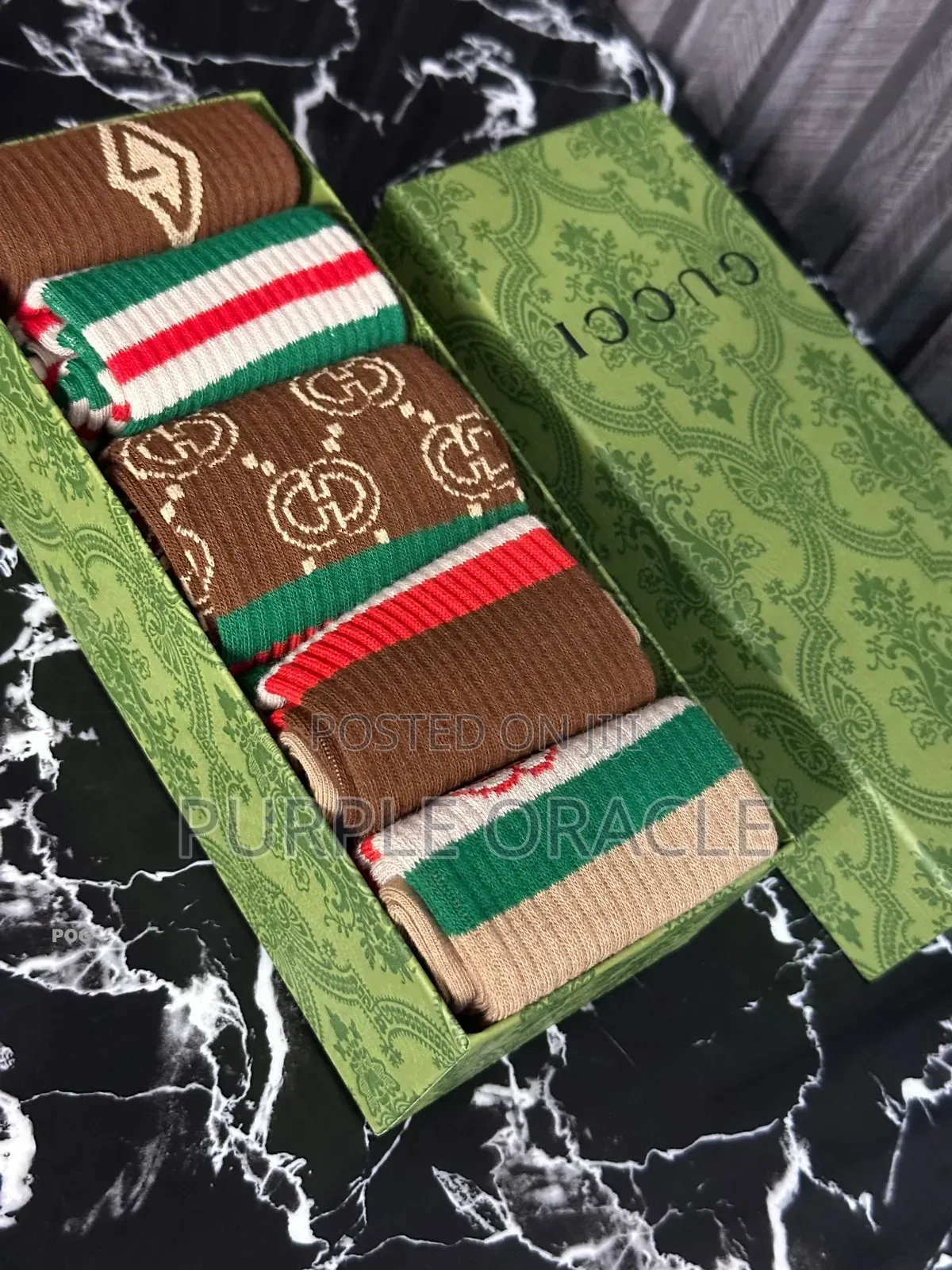 5-pack Assortment Of Gucci Gg Cotton Socks
