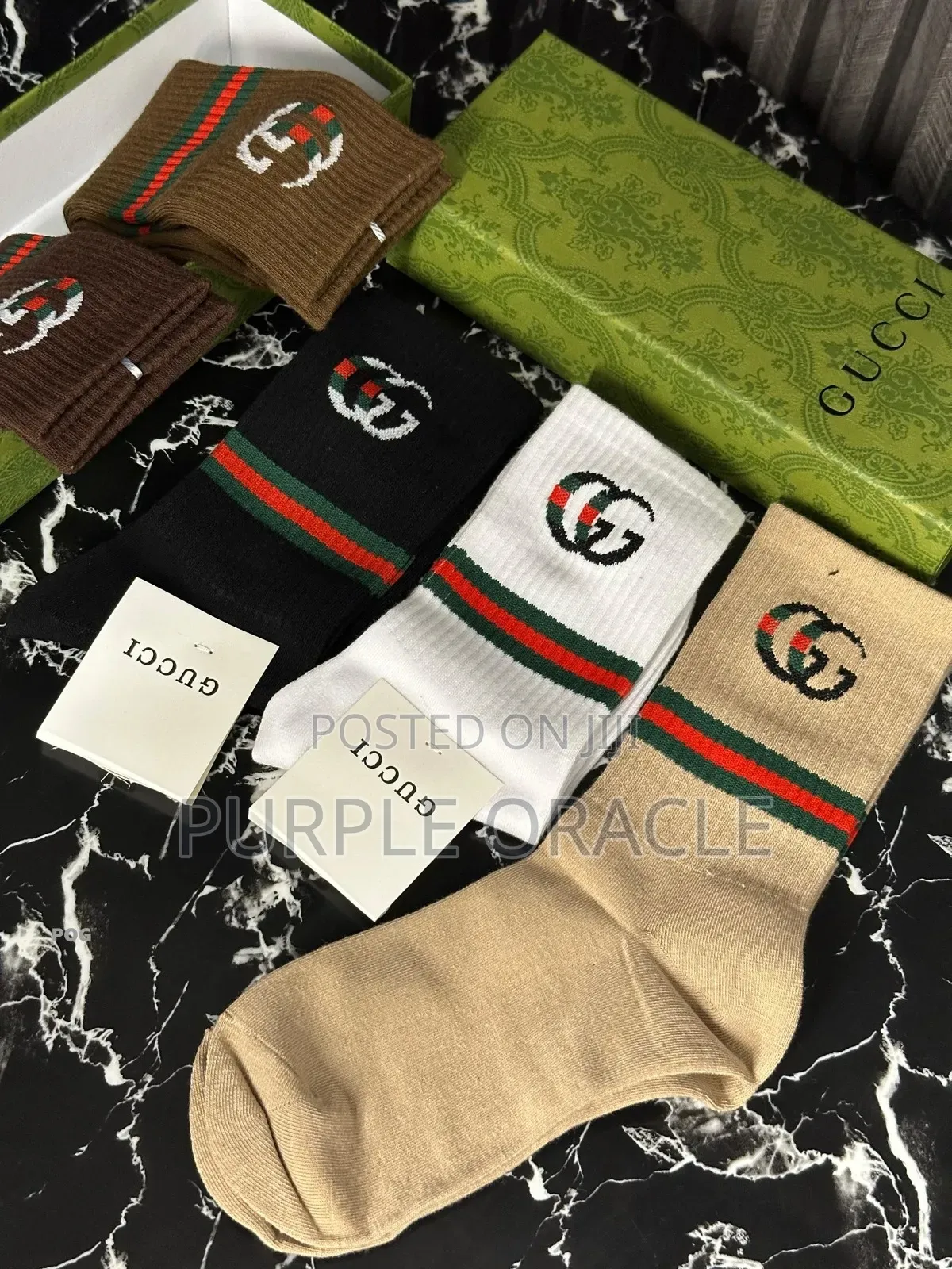 5-pack Assortment Of Gucci Gg Cotton Socks