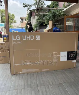 Lg-86ut80006r 86 Inch Uhd Smart Screen Television(Black) 