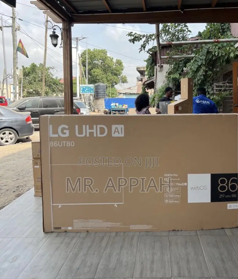Shop Unique Lg-86ut80006r 86” Uhd Smart Television(Black)
