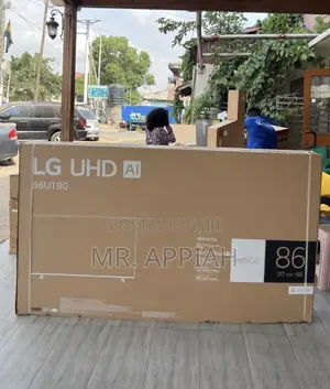 Shop Lg-86ut80006r 86” Uhd Smart Android Tv + Remote Control.