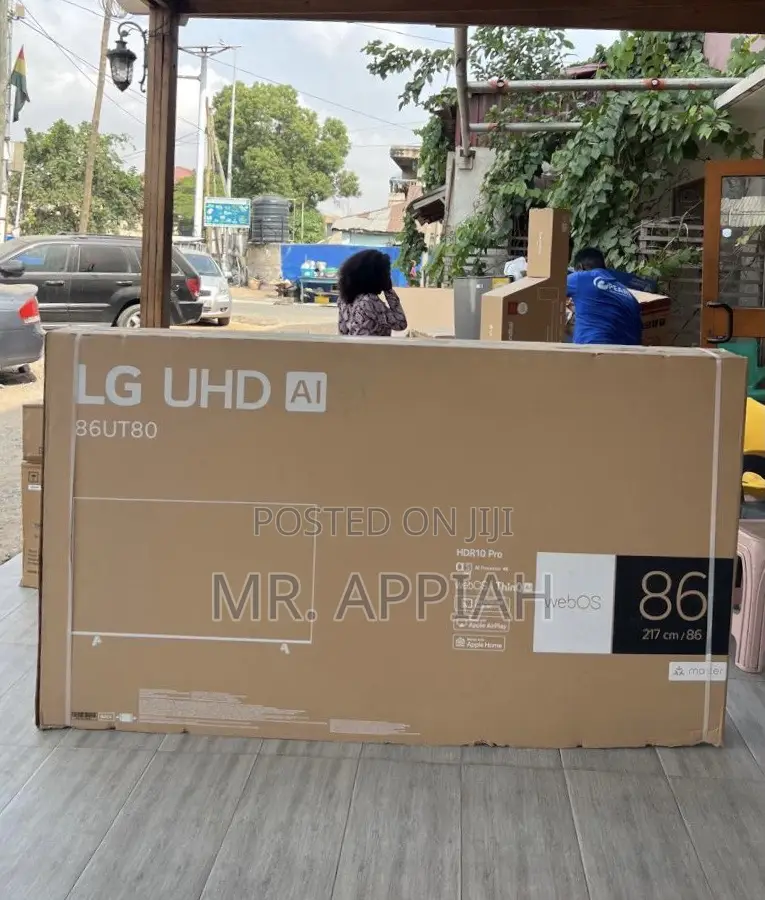 Shop Lg-86ut80006r 86” Uhd Smart Android Tv + Remote Control.