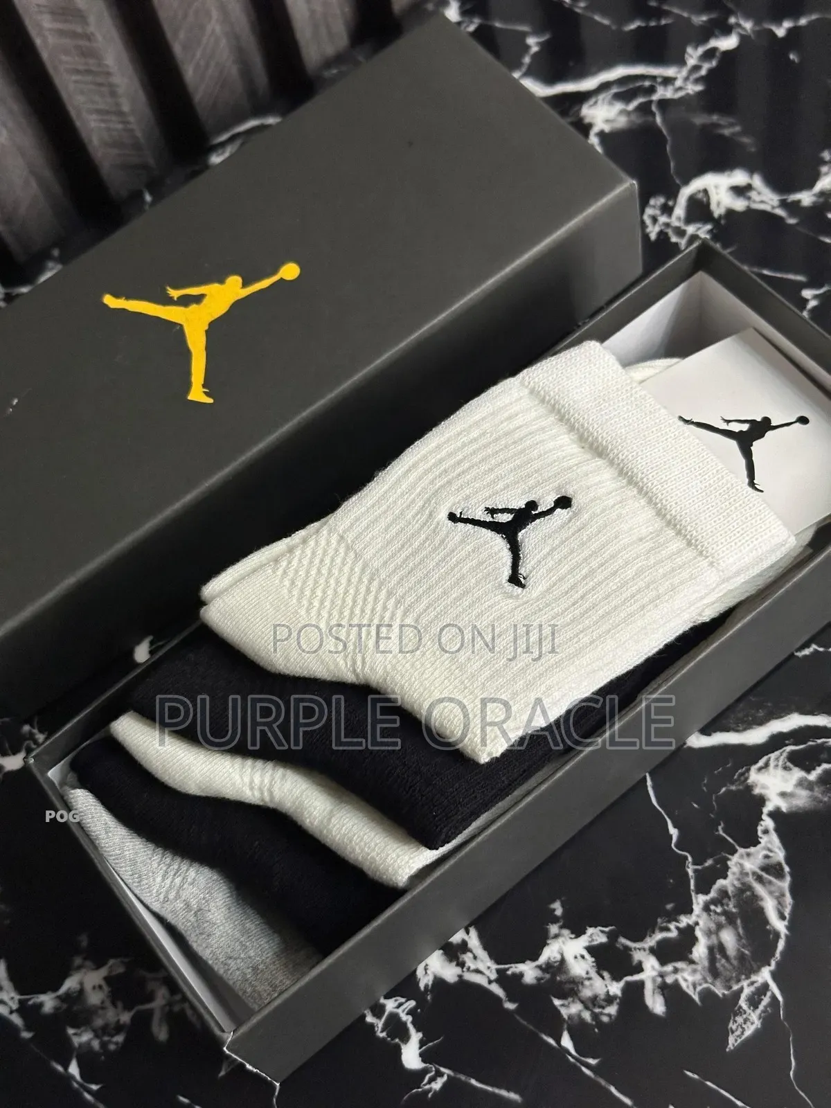 Five Pack Of Nike Jordan Jumpman Crew Socks.
