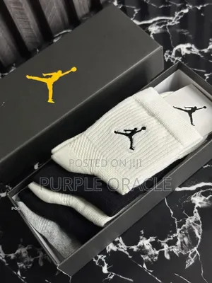 Five Pack Of Nike Jordan Jumpman Crew Socks.